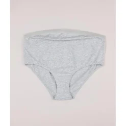 Paquete 2 pantalones premamá gris alto