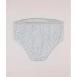 Paquete 2 pantalones premamá gris alto