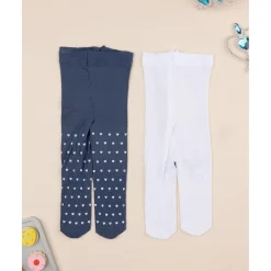 Paquete 2 pantis microfibra niña unicornio