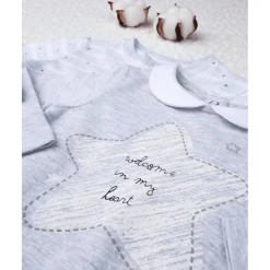 Paquete 2 pijamas unisex gris