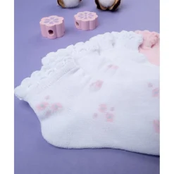 Paquete de 3 pares de calcetines de niña con volantes