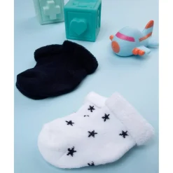 Paquete x2 calcetines cortos de rizo