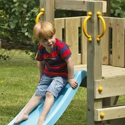 Parque juegos infantil de madera Teide XL con columpio doble