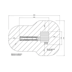 Parque juegos infantil de madera Taga