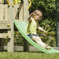Parque juegos infantil de madera Teide XL con puente