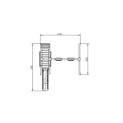 Parque juegos infantil de madera Milos