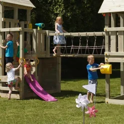 Parque juegos infantil de madera combinación Himalaya