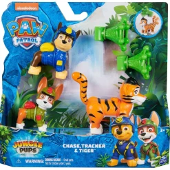 Patrulla Canina - Figuras de acción Chase, Tracker & Tiger