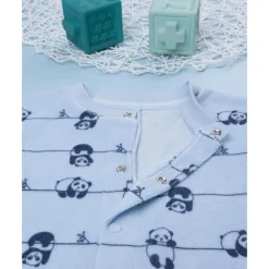 Pelele azul estampado de niño