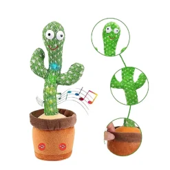 Peluche cactus canta baila y habla
