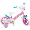 Peppa Pig - Bicicleta rosa 12 pulgadas