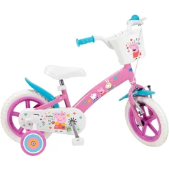 Peppa Pig - Bicicleta rosa 12 pulgadas
