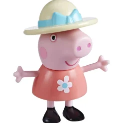 Peppa Pig - Figura de Peppa con sombrero
