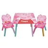 Peppa Pig - Set Mesa y 2 Sillas