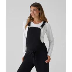 Petos premamá negros para embarazo y lactancia