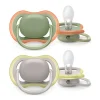 Philips Avent - 2 chupetes Ultra Air Neutro (6-18m)