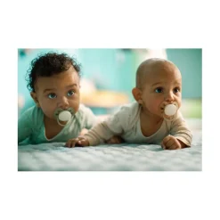 Philips Avent - 2 chupetes ultra suaves 0-6 meses naranja/verde