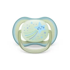 Philips Avent - Chupetes ultra air noche 0-6 meses estrella/pájaro