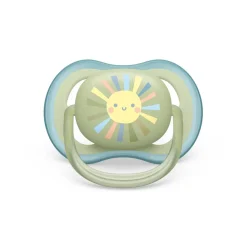 Philips Avent - Chupetes ultra air 0-6 meses azul/verde (2 unidades)