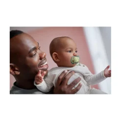 Philips Avent - Chupetes ultra air 0-6 meses azul/verde (2 unidades)