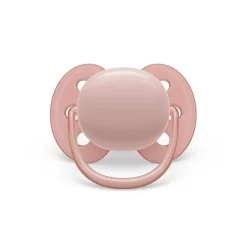 Philips Avent - Chupetes ultra suaves 0-6 meses color morado/rosa (2 unidades)