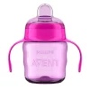 Philips Avent - Vaso rosa 200 ml boquilla blanda +6 meses