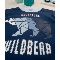 Pijama de dos piezas para niño oso polar