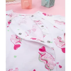 Pijama de niña unicornios