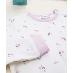Pijama niña flores allover