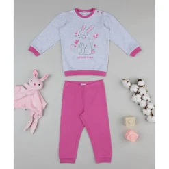 Pijama niña rosa 'conejo'