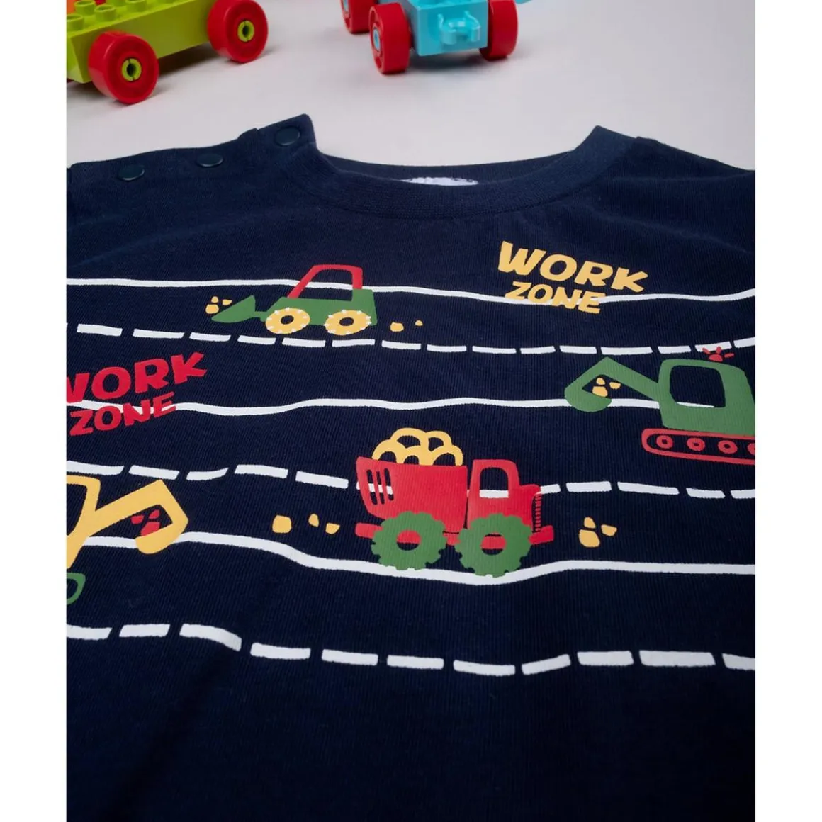 Pijama niño azul/rojo coche