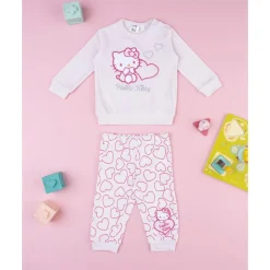 Pijama rosa de niña Hello Kitty