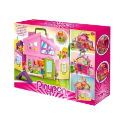 Pinypon - Casa rosa maletín