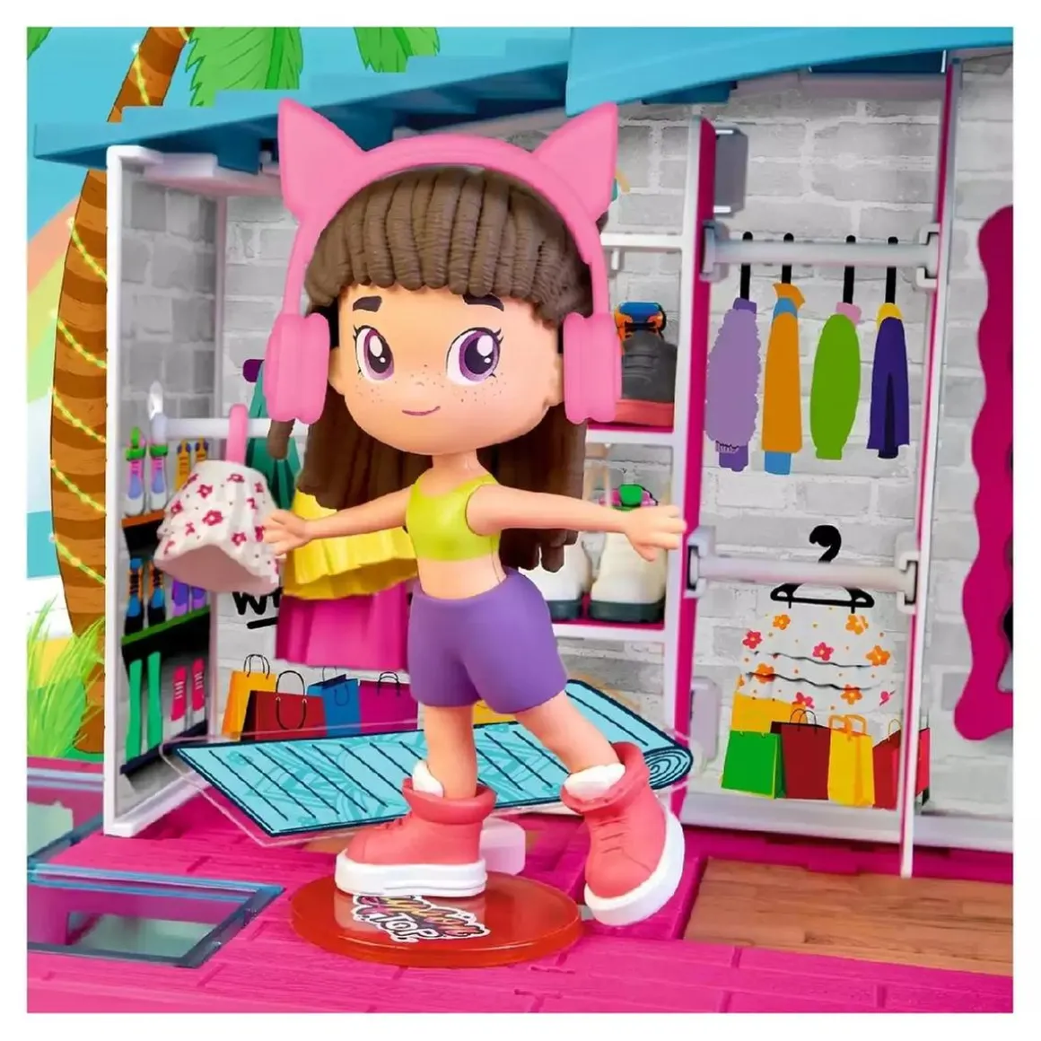 Pinypon Top - Style Closet Playset con figura y accesorios