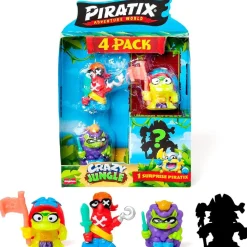 Piratix Crazy Jungle - Pack de 4 Piratix (varios modelos)