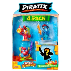 Piratix Wild Kingdom - Pack 4 figuras (Varios Modelos)