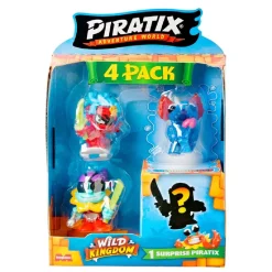 Piratix Wild Kingdom - Pack 4 figuras (Varios Modelos)