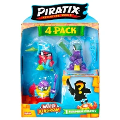 Piratix Wild Kingdom - Pack 4 figuras (Varios Modelos)