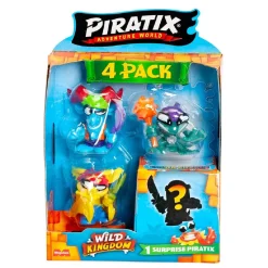Piratix Wild Kingdom - Pack 4 figuras (Varios Modelos)