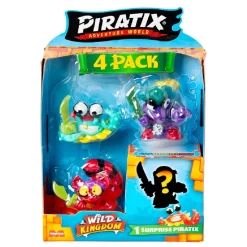 Piratix Wild Kingdom - Pack 4 figuras (Varios Modelos)
