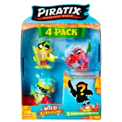 Piratix Wild Kingdom - Pack 4 figuras (Varios Modelos)