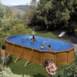 Piscina ovalada Mauritius 730 x 375 cm