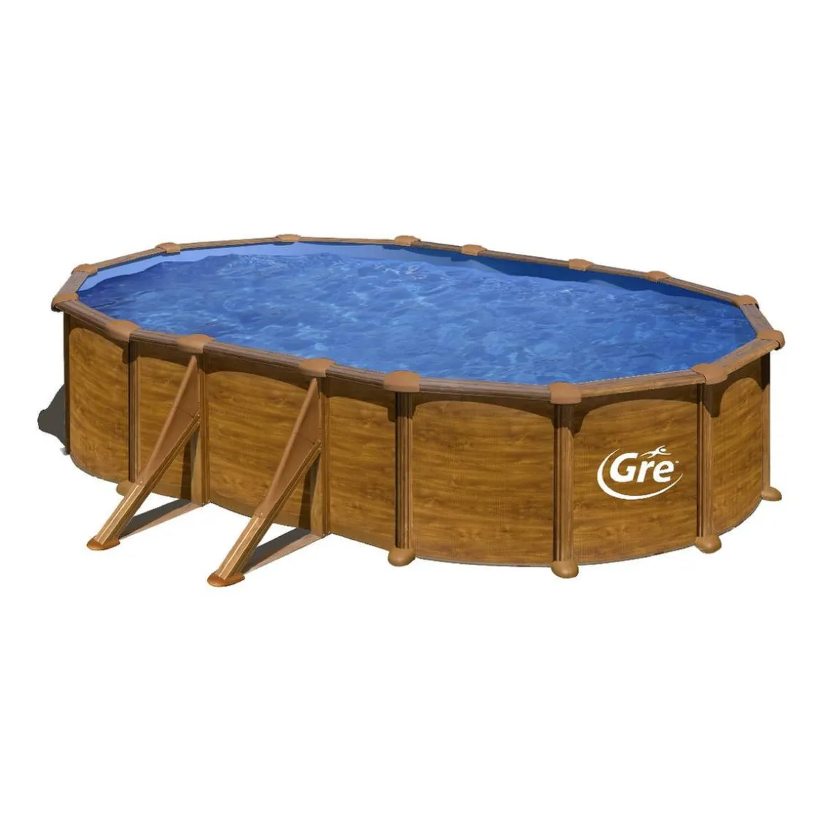 Piscina ovalada Mauritius 610 x 375 cm