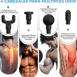 Pistola de masaje Gris