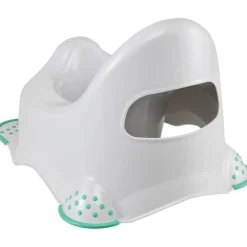 Plastimyr - Peppa Pig - Orinal antideslizante Peppa Pig, 38 x 27 x 23.5 cm, gris claro ㅤ