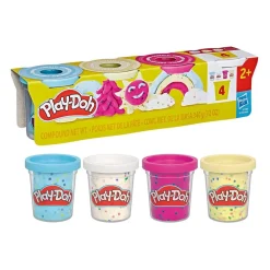 Play-Doh - Pack 4 botes pasta de modelar (Varios Modelos)