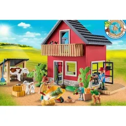 Playmobil - Casa de campo y animales de granja Playmobil Country ㅤ