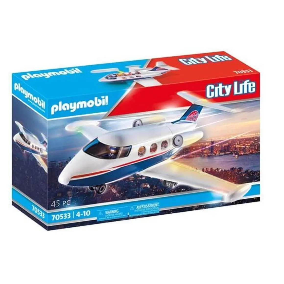 Playmobil - City Life Avión de Lujo ㅤ