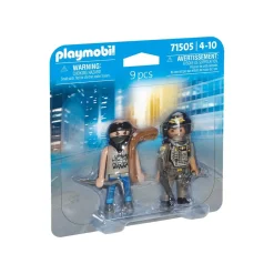 Playmobil - Dúo de Acción: SWAT & Bandido ㅤ