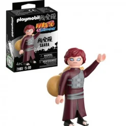 Playmobil - Juego creativo Playmobil Naruto Shippuden tipo Gaara con 4 piezas y accesorios ㅤ